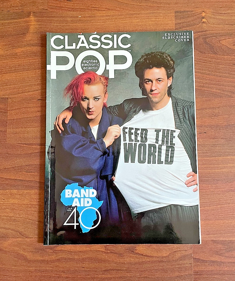 Classic Pop Magazine Jan 2025 – Band Aid at 40 Haircut 100 Janet Jackson