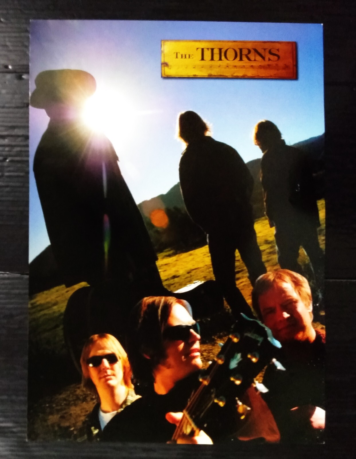 C4711 Pearl Jam The Thorns Vintage Thailand ONLY 1 COLOR PAGE MEGA RARE!!!