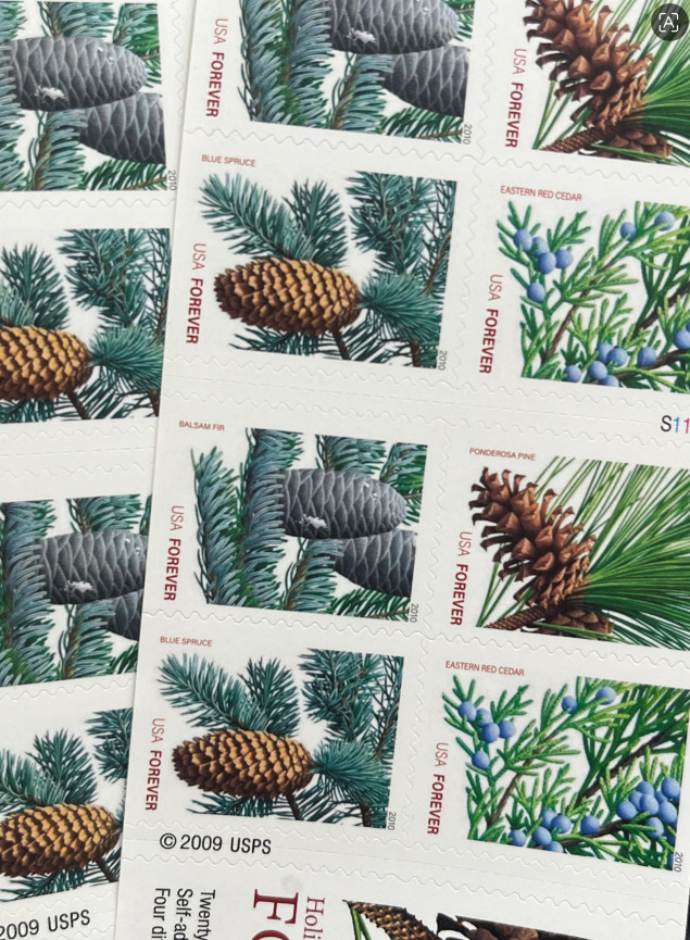 Scott #4481b (4478-4481) Evergreen Trees 5 Sheets of 20 Stamps – MNH