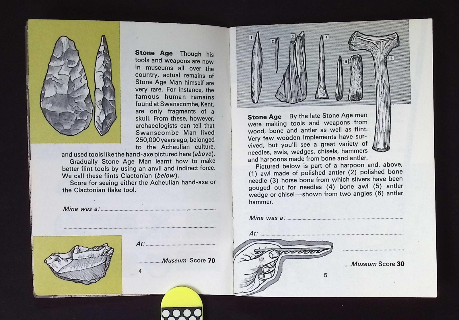 I-SPY – Archaeology by Big Chief I-SPY, 1972 The Dickens Press PB