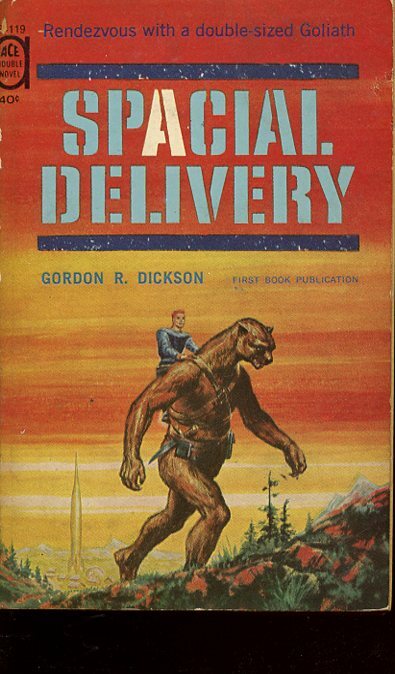 Gordon R. Dickson Spacial Delivery Paperback Book B150