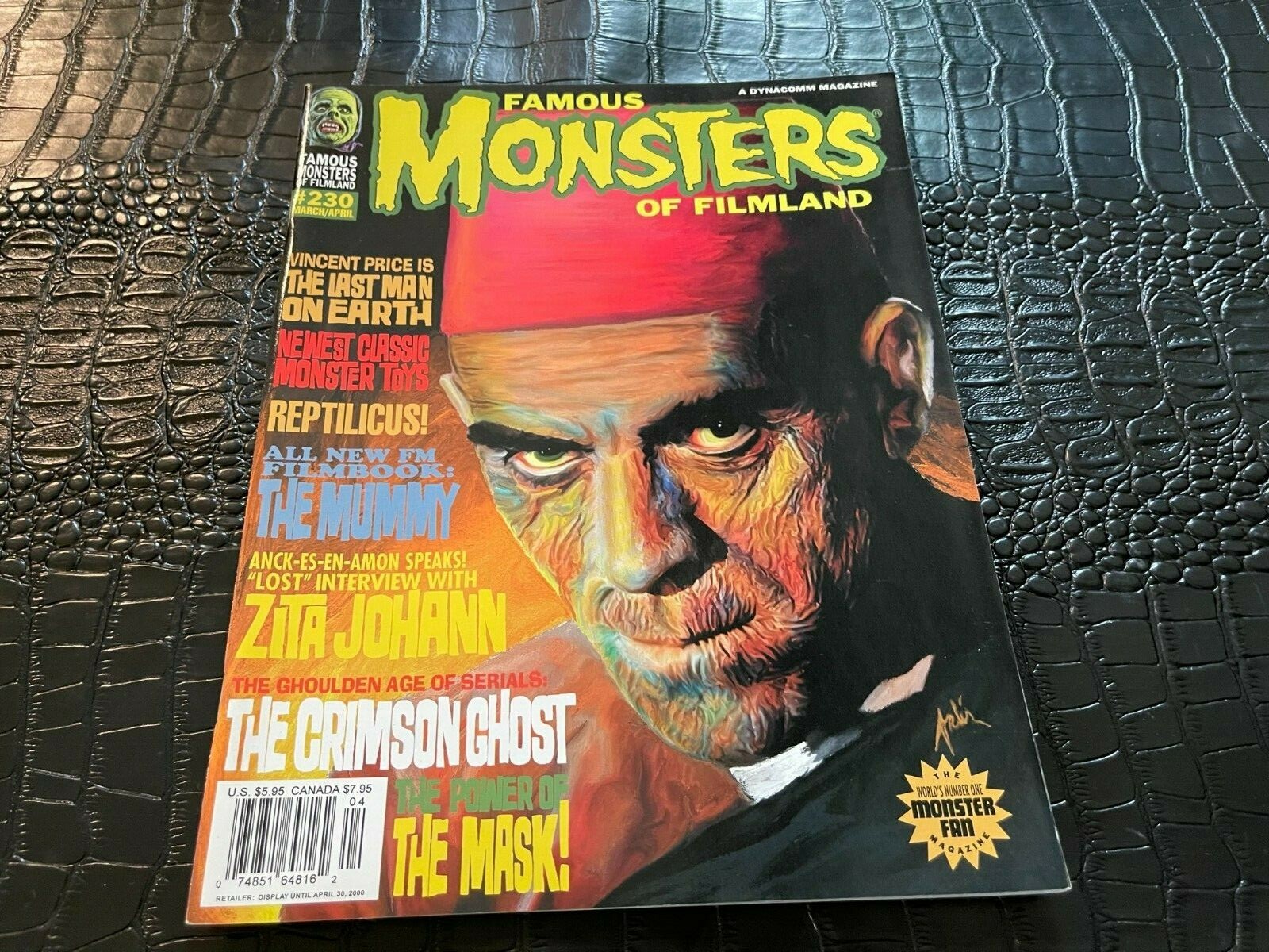 FAMOUS MONSTERS #230 vintage horror movie magazine (UNREAD) – VINCENT PRICE