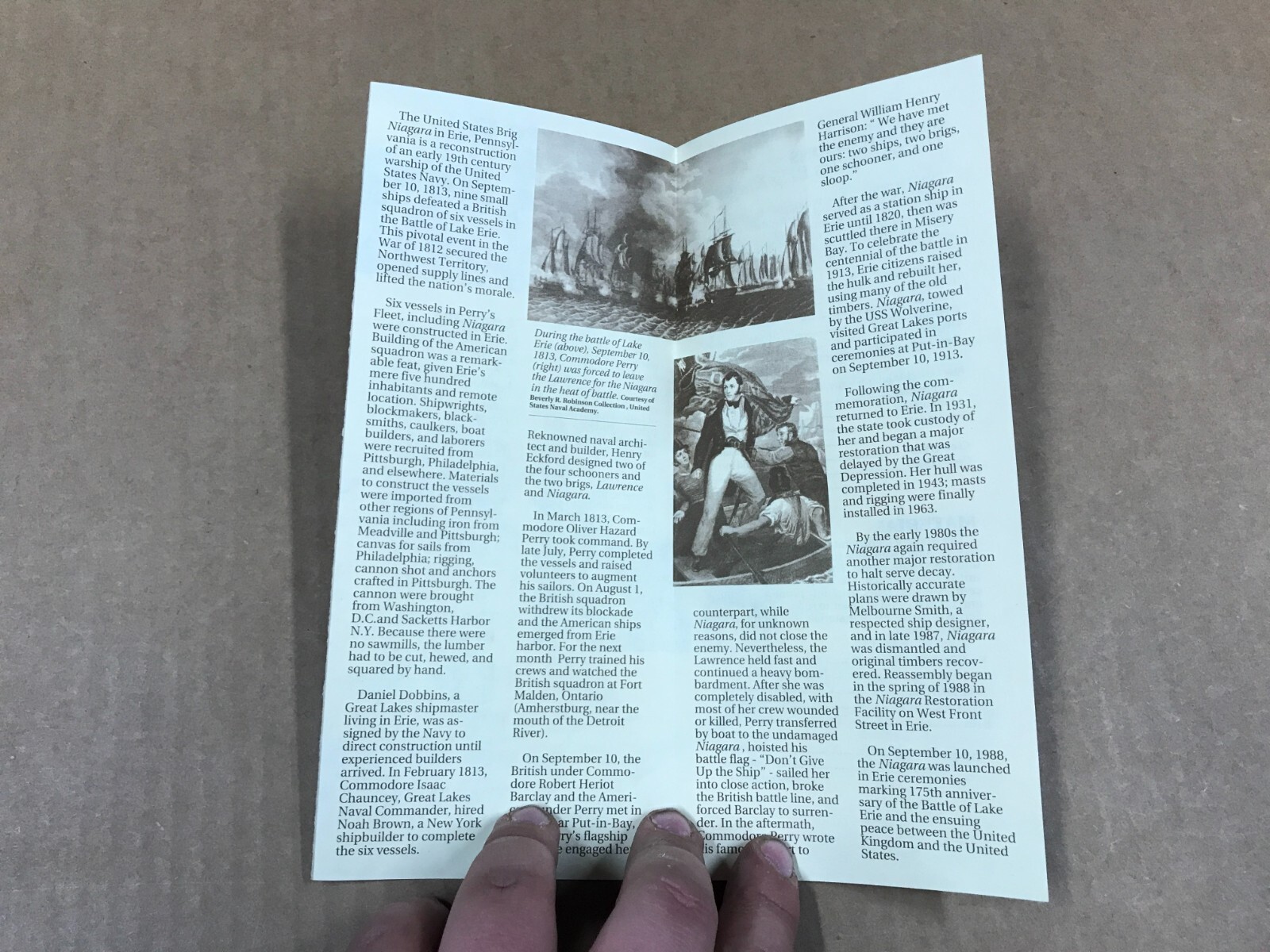 Vintage Flagship Niagara, Eerie County Pennsylvania Brochure