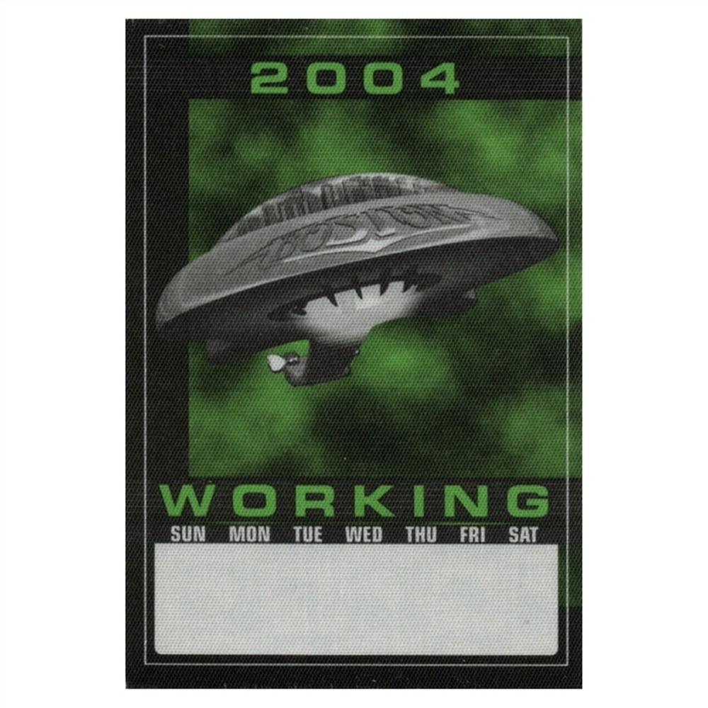 Boston 2004 Corporate America concert tour Working Crew Backstage Pass