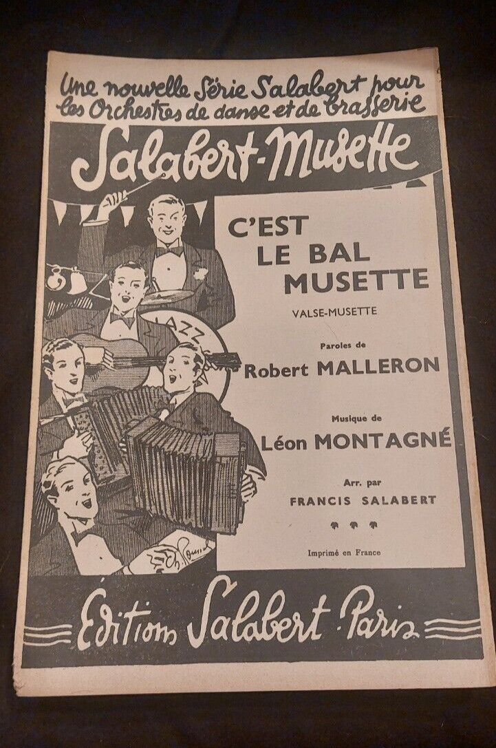 Malleron Montagné Musette Ball Sheet Music