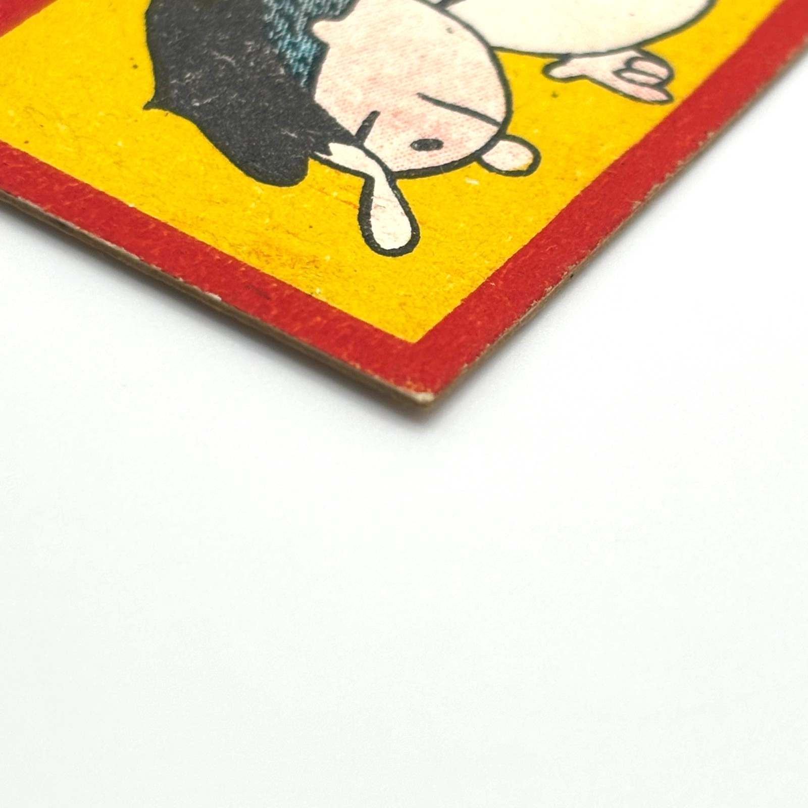 Vintage Japanese Menko Point Card Early Showa Era Original Illustration Paper