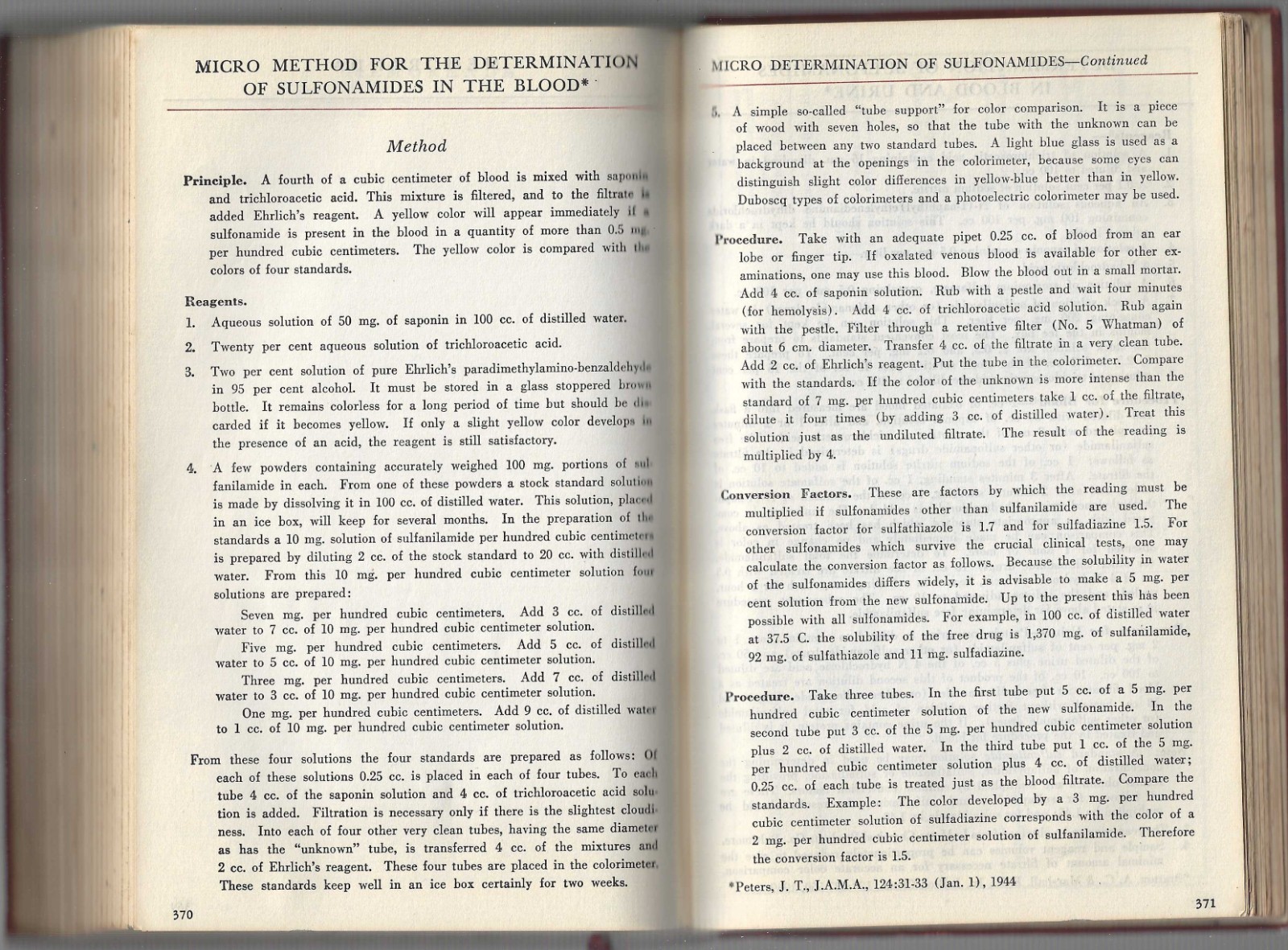 1946 WARNER’S CALENDAR OF MEDICAL HISTORY For The Use Of The Medical Profession