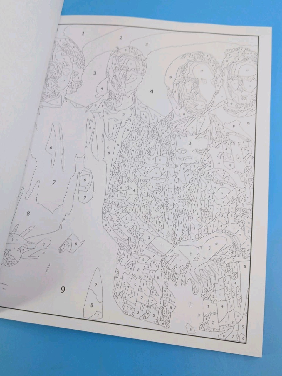 Rare Pearl Jam – Color by Number Adult Coloring Book for Color Pencils UNUSED