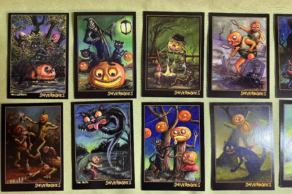Halloween TRADE CARDS by Matthew Kirscht – Lot of 12