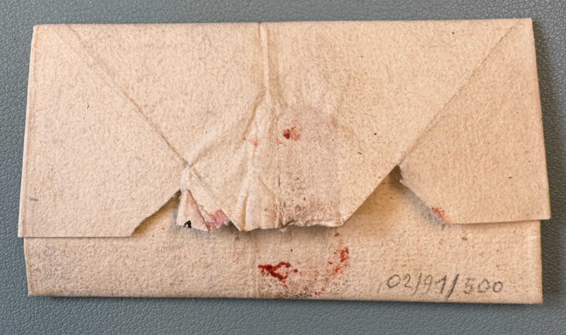 Handwritten SUP and RR Mark on PITHIVIERS Letter 1731 Old Letter France