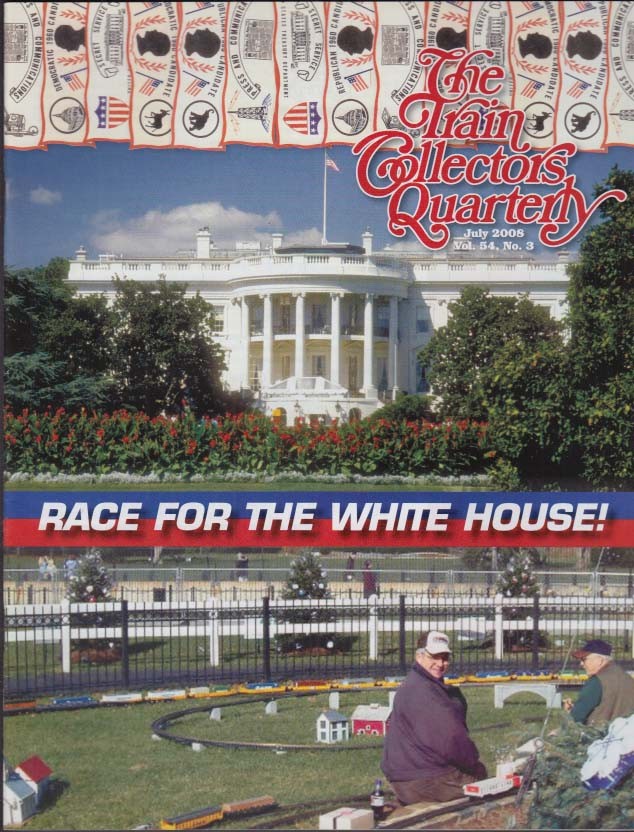 TRAIN COLLECTORS QUARTERLY 7 2008 1946 Flyer; Robilt; Bild-a-Set; US Toy Trains