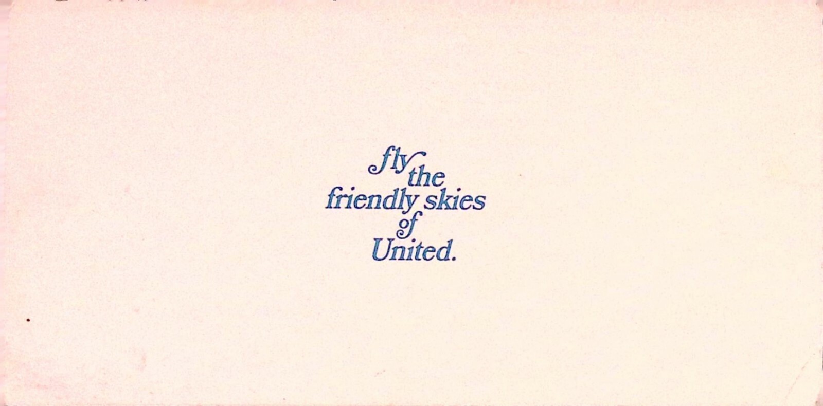 United Air Lines Dinner Menu Vintage Flight Kitchen Seattle-Tacoma Josef Steger