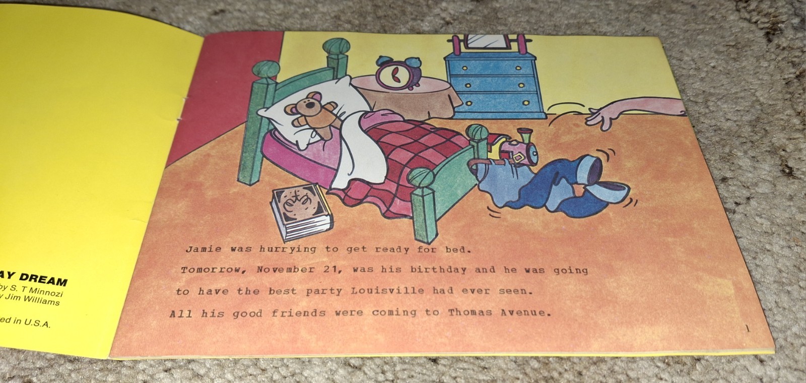 Vintage 1974 My Birthday Dream 12 Page Mailed Booklet