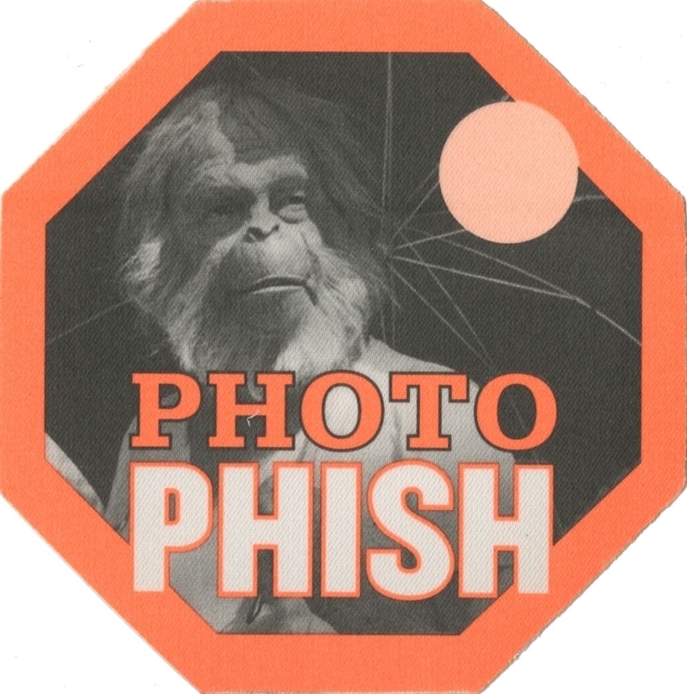 Phish 1998 The Story of the Ghost concert tour collectible Photo Backstage Pass
