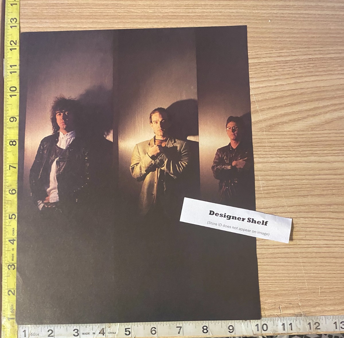 REM Band Group Studio Pageantry Album 1986 Scene Magazine Photograph