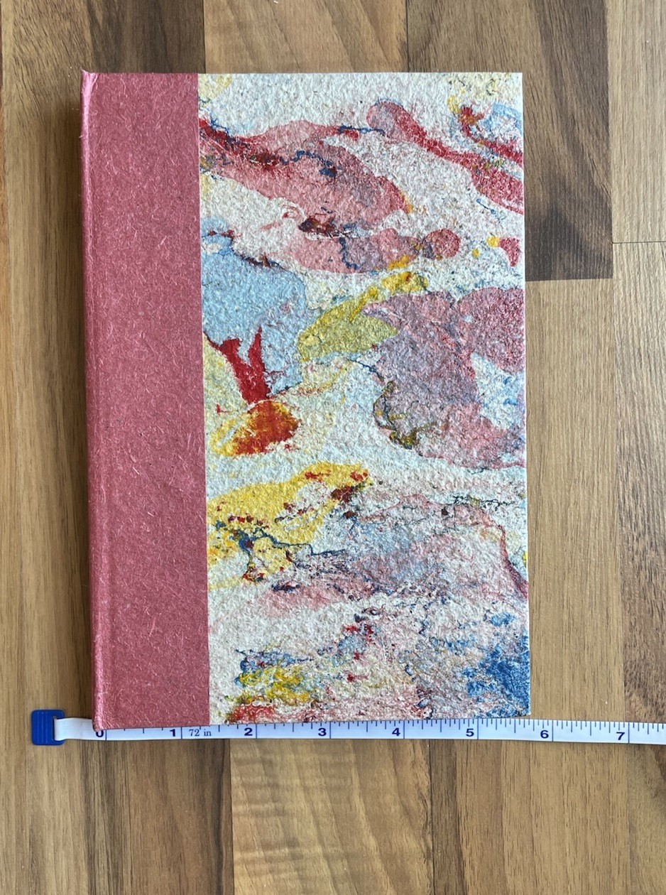 Novica Recycled Paper Journal Flowers Blank Pages 8″ x 6″