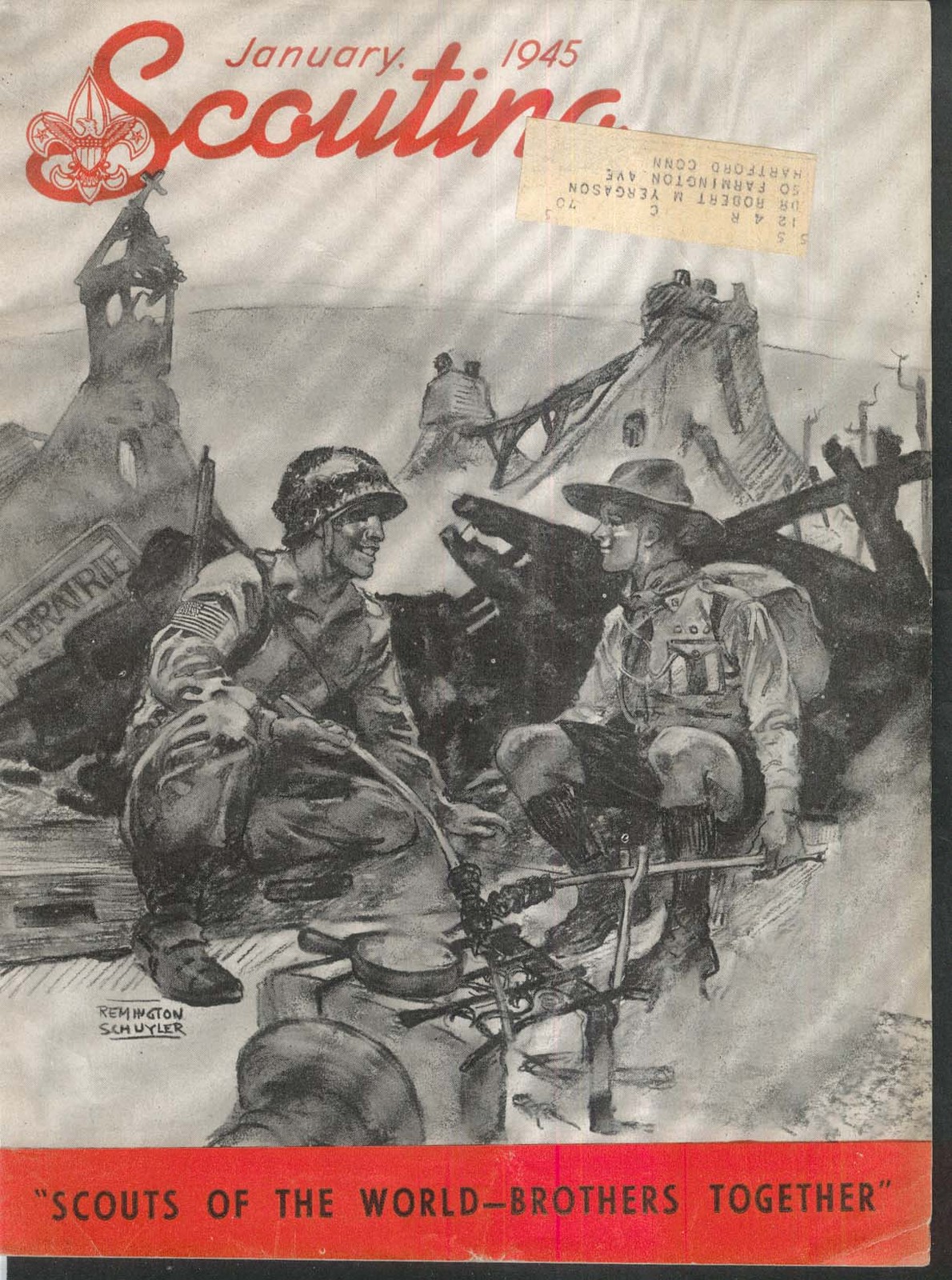 SCOUTING Patrol Method Revion VI Air Scout Meet Knots + 1 1945