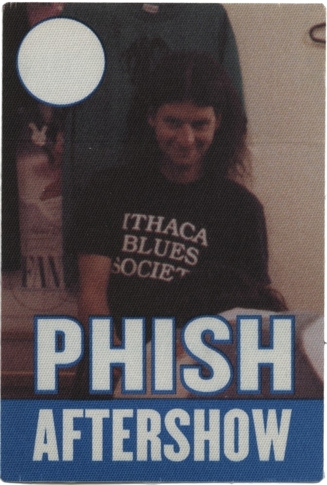 Phish 2000 Farmhouse concert tour Andrew Fischbeck Aftershow Backstage Pass
