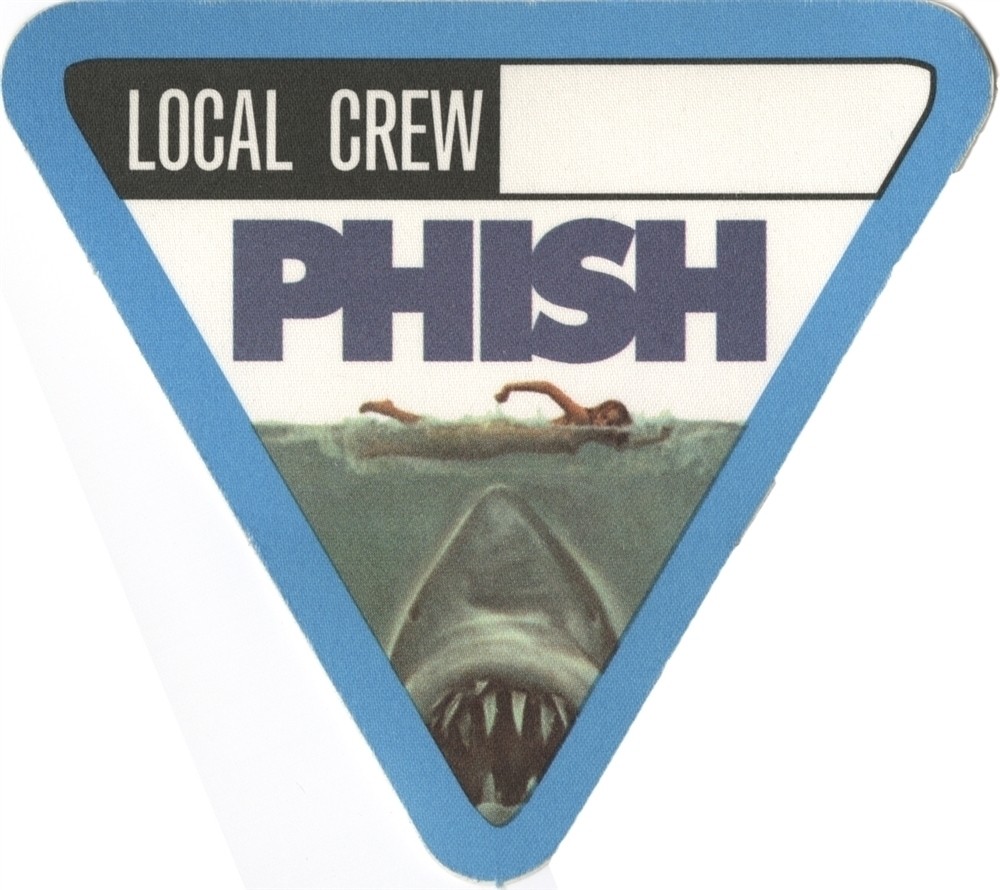 Phish 1997 Slip Stitch and Pass concert tour Local Crew Backstage Pass
