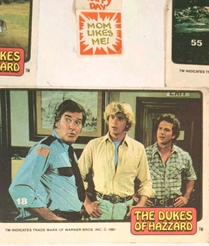 Vintage 80s Trapper Keeper Binder Stickers NASA Shuttle Dukes Of Hazzard Bowling