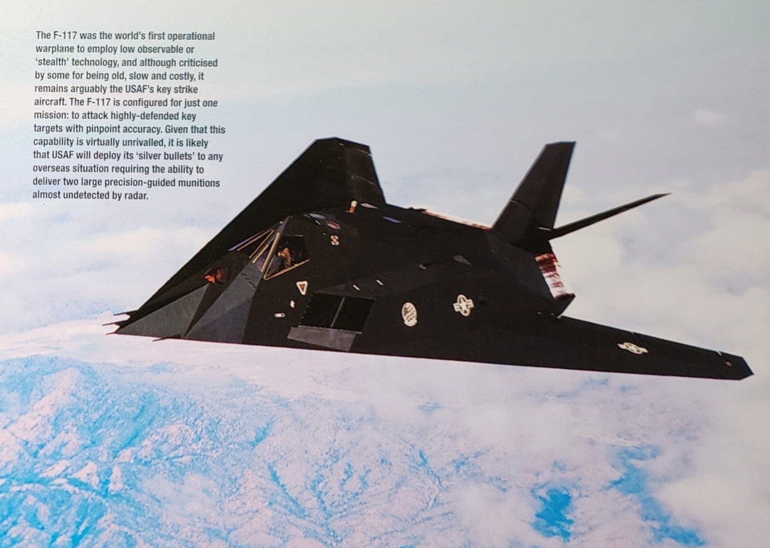 General Dynamics F-117 F 117 F117 Plane Picture Aircraft Aviation Original