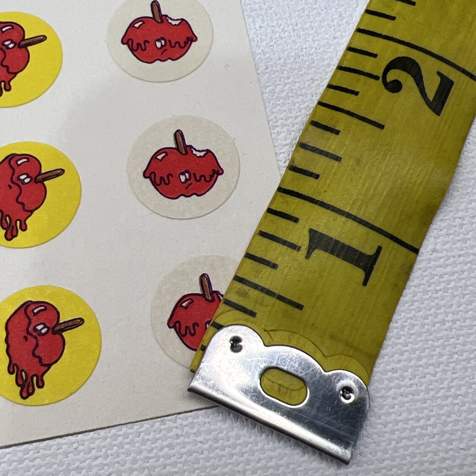 RARE Vintage Matte Scratch & Sniff Stickers 70’s Candy Apple Small Stickers