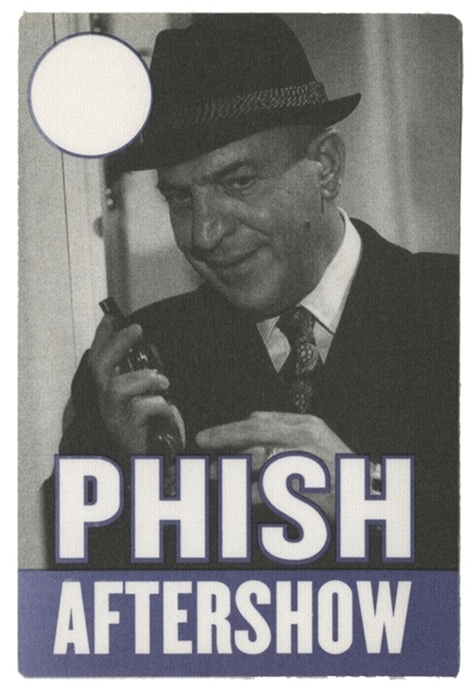 Phish 1999 The Siket Disc concert tour “Kojak” After Show Backstage Pass