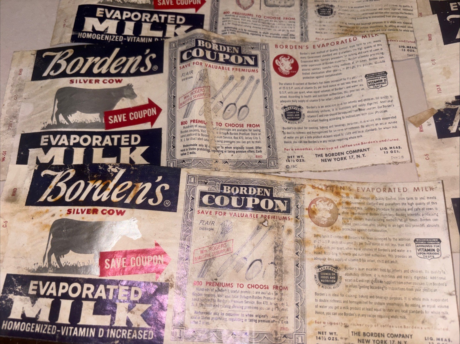 Vtg Food Label Wrapping & Other Wrappings & Recipe & Household Hint Booklets Lot