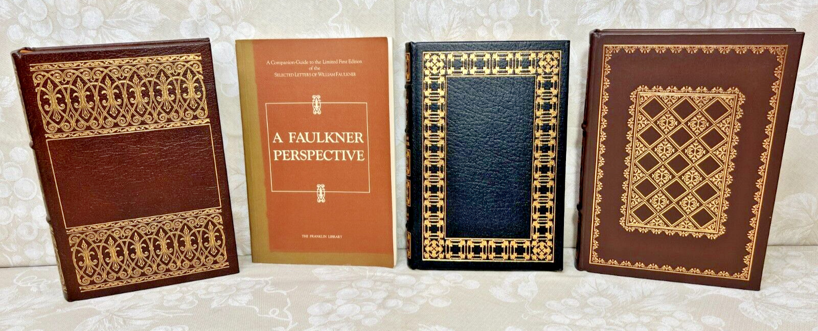 3 Franklin Library Books, 100 Greatest Masterpieces & 1st Edition Leather Bound
