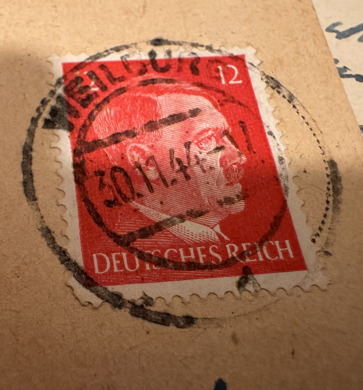 WW2 Handwritten Personal Letter : Nazi Era Correspondence: Vienna : March 1944