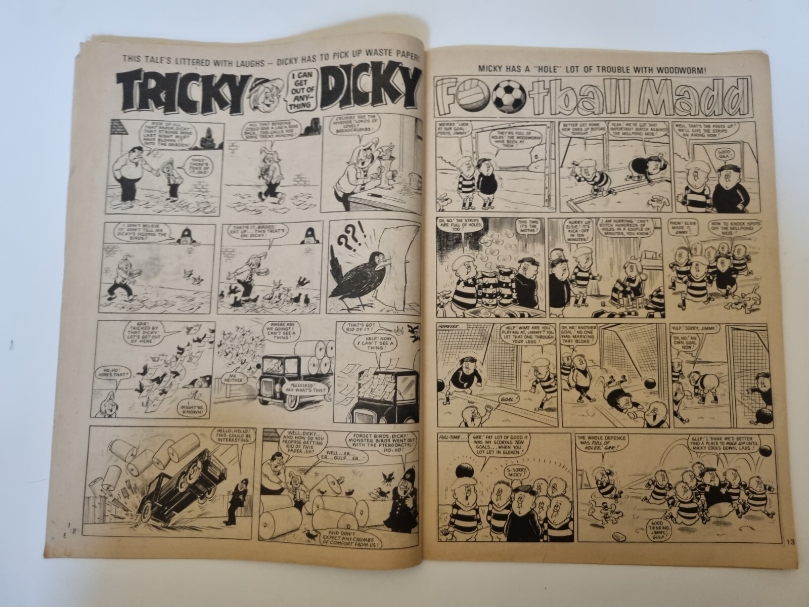 Cor!! Comic IPC Magazines British Weekly Comic 8th July 1972