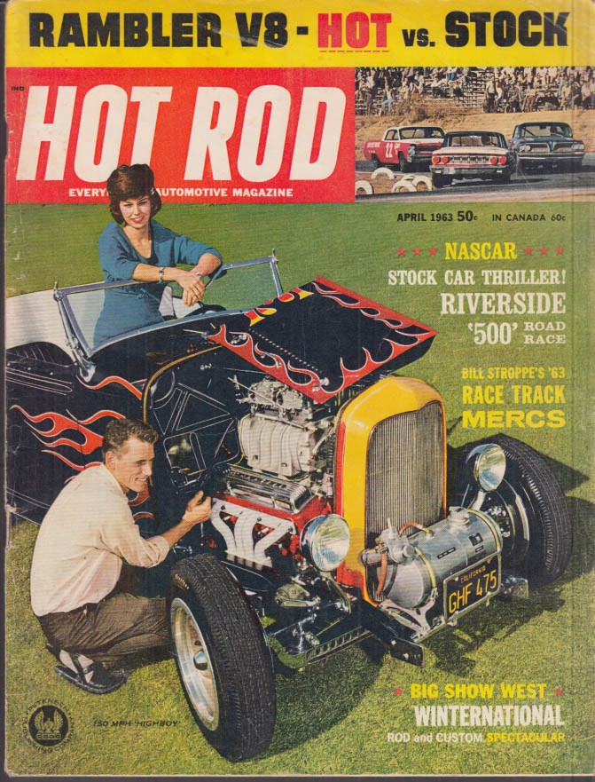 HOT ROD 4 1963 Rambler V-8; Riverside 500; Stroppe’s Mercury; Mauna Kea Climb