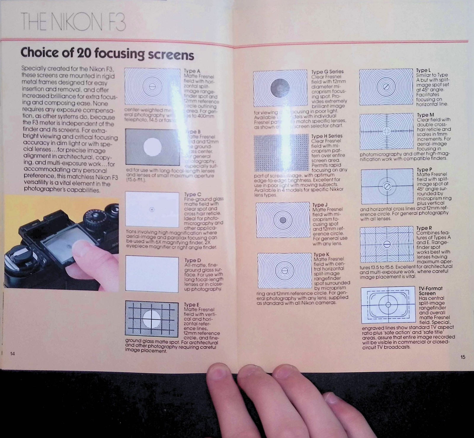 Nikon F3 Brochure Manual Set 1980s NASA Space Shuttle Titanium LCD 35mm