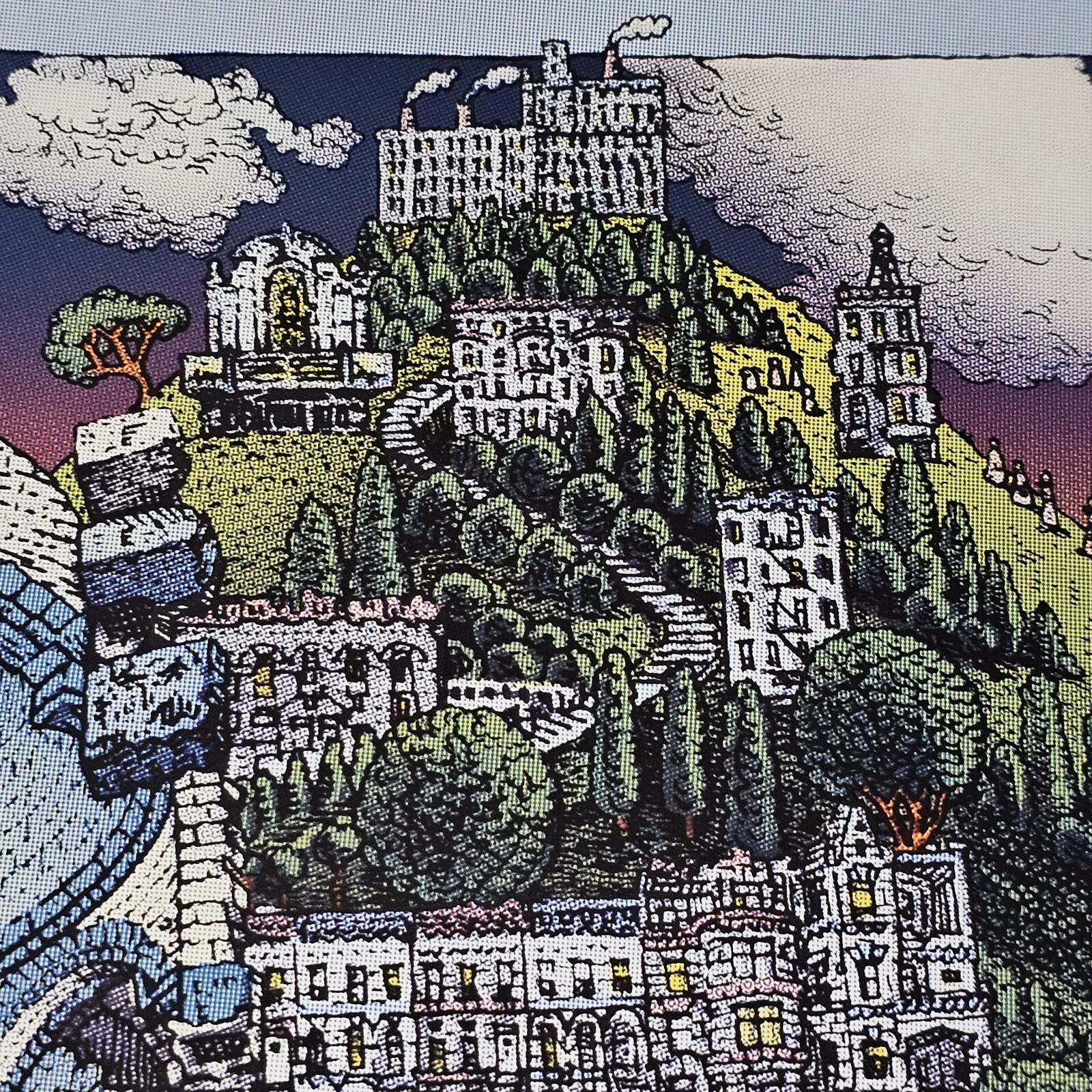 Widespread Panic David Welker Brooklyn New York Signed Poster Screen Print # NY