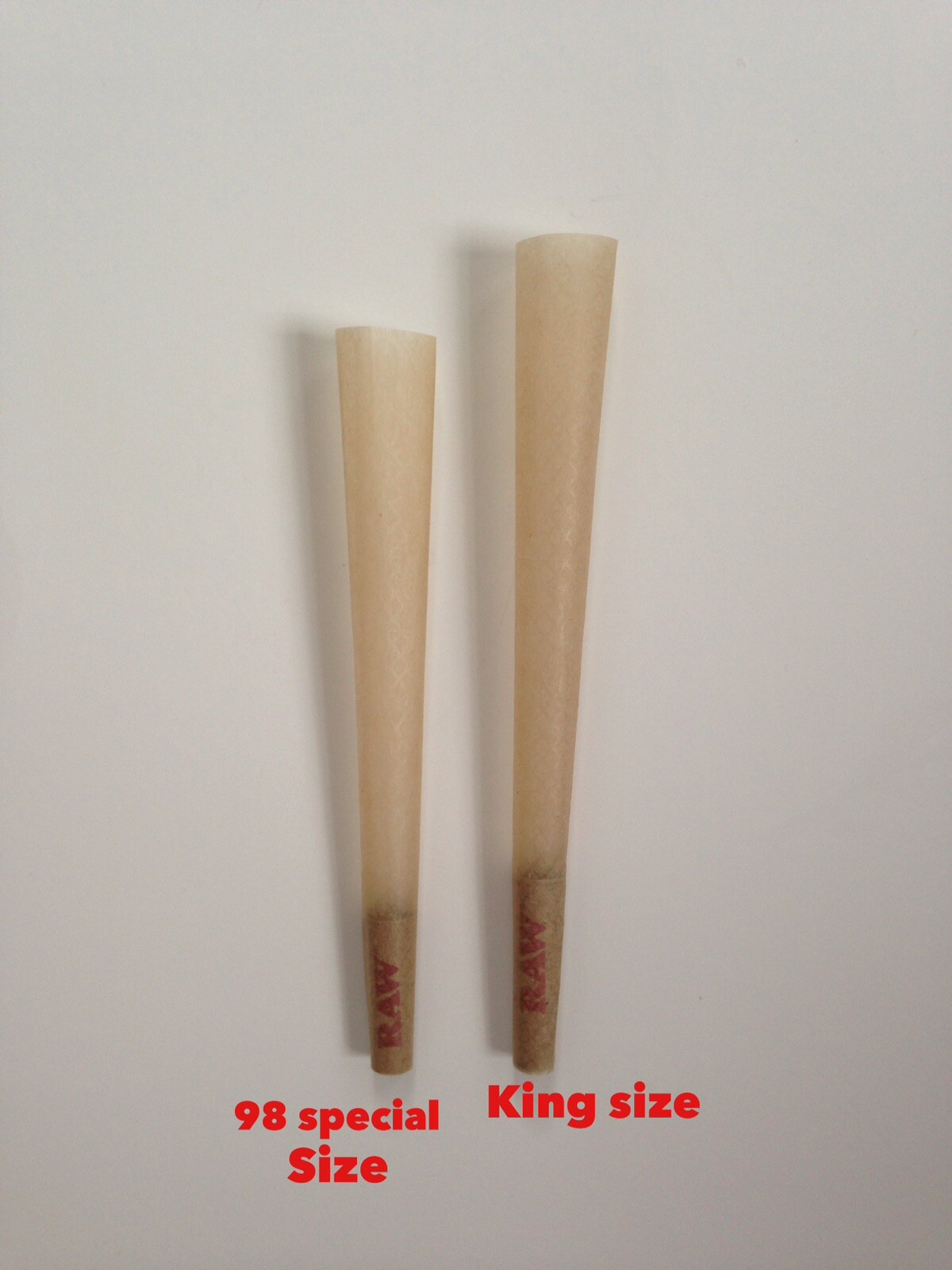 RAW Classic 98 special size Cone(100 pk)+raw cone loader+raw rolling 11×7 tray