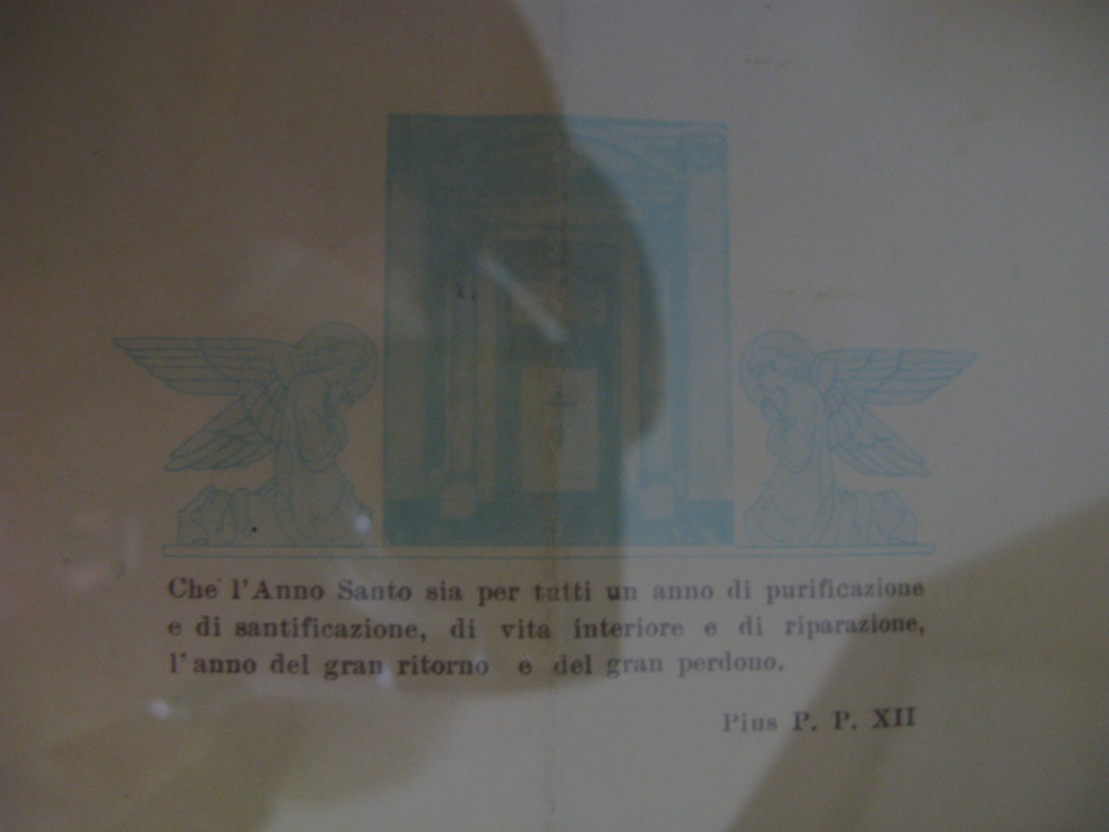 Rare Postcard Holy Year 1950 Vatican ill. Madonnina Di Ferruzzi
