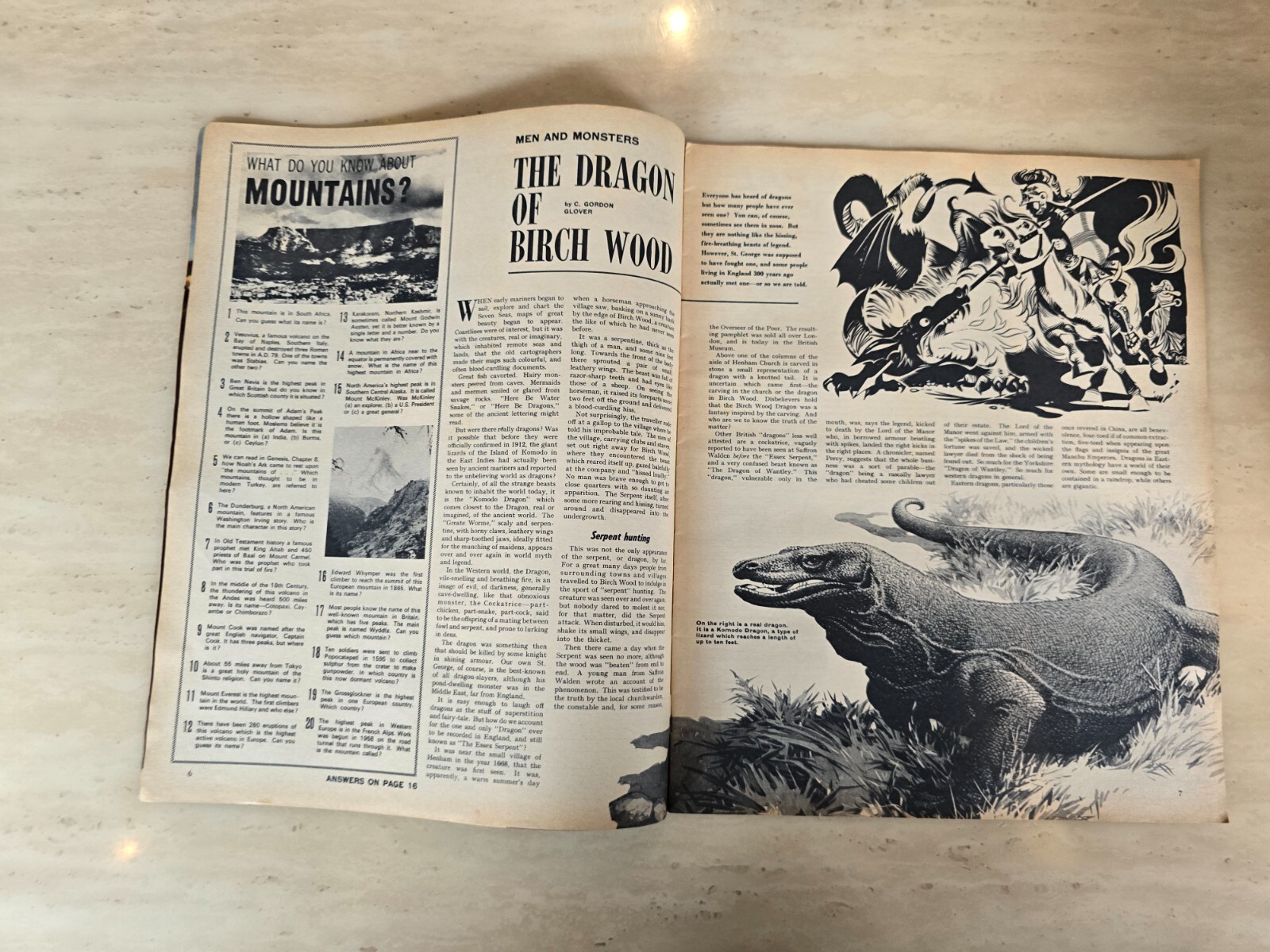 Look and Learn Magazine No. 429, 4th April 1970 IPC Magazine