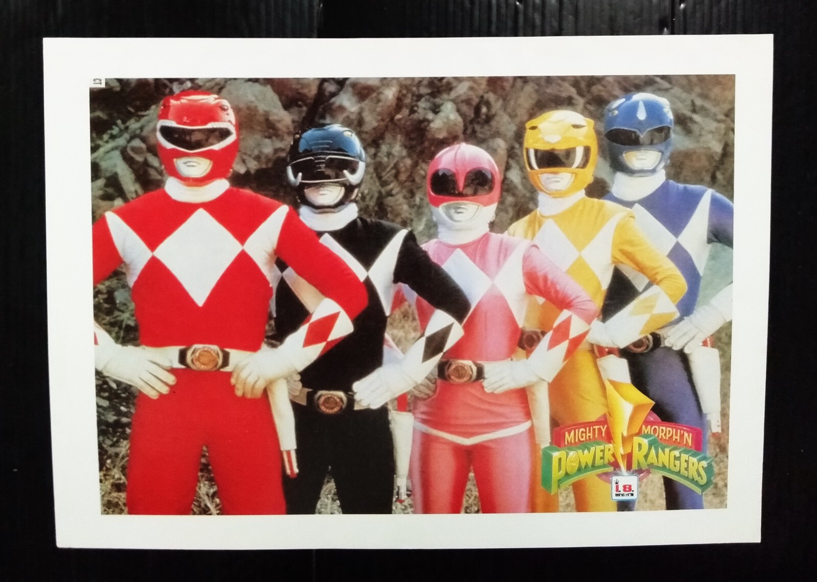 C4887 Tom Petty Power Rangers Vintage Thailand ONLY 1 COLOR PAGE MEGA RARE!!!