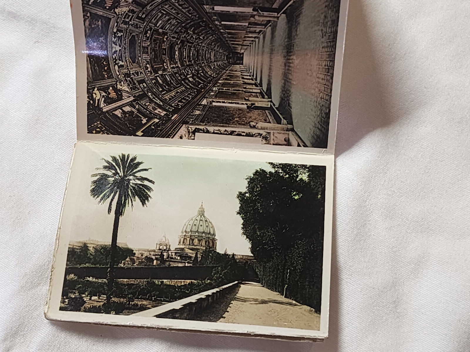 Roma Italy Italian souvenir booklet 20 real color photo photographs Vatican city