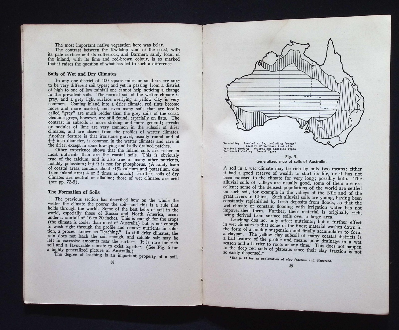 Climate & Soils in Relation to Agriculture : Ministry of Post-War Recon. 1949 PB