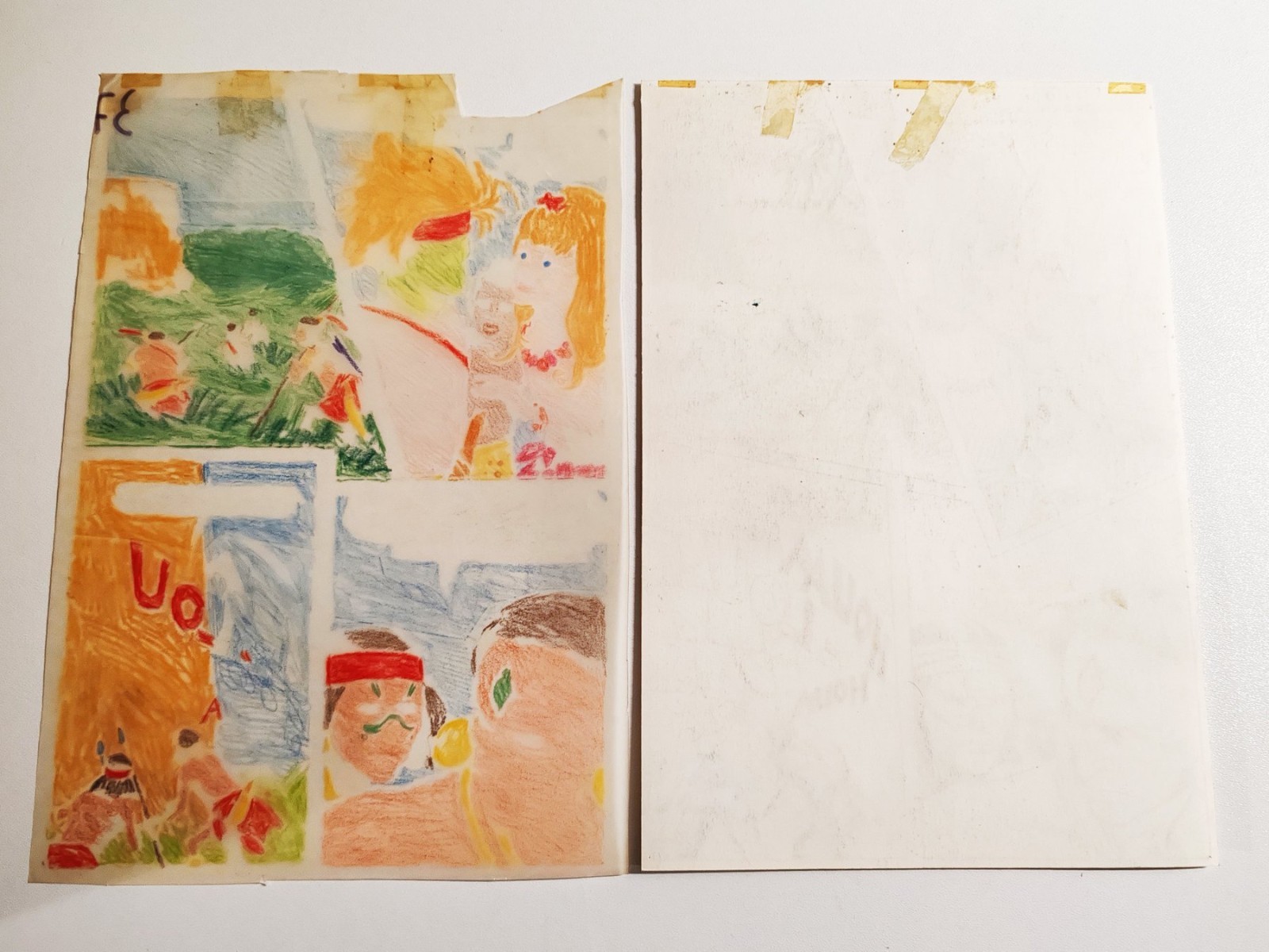 Ferdinando TACCONI Original Art – YATACA 1969 – Inkwash Masterpiece