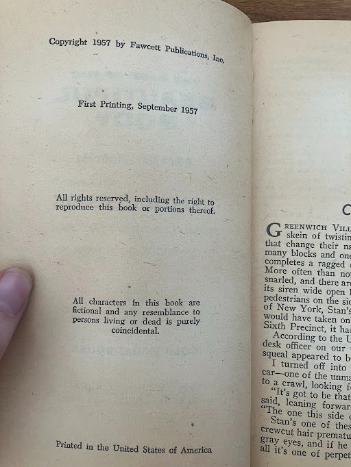 Vintage Paperbacks – lot of 4 – Gold Metal Books