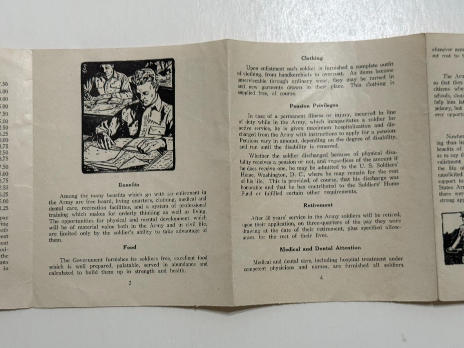 Facts Regarding Enlistment in United States Army Pamphlet 1940 Los Angeles