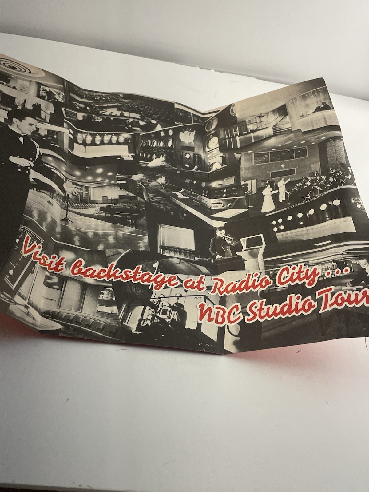 1936 NBC Radio City Studio Tour Brochure Rockefeller Center New York Art Deco
