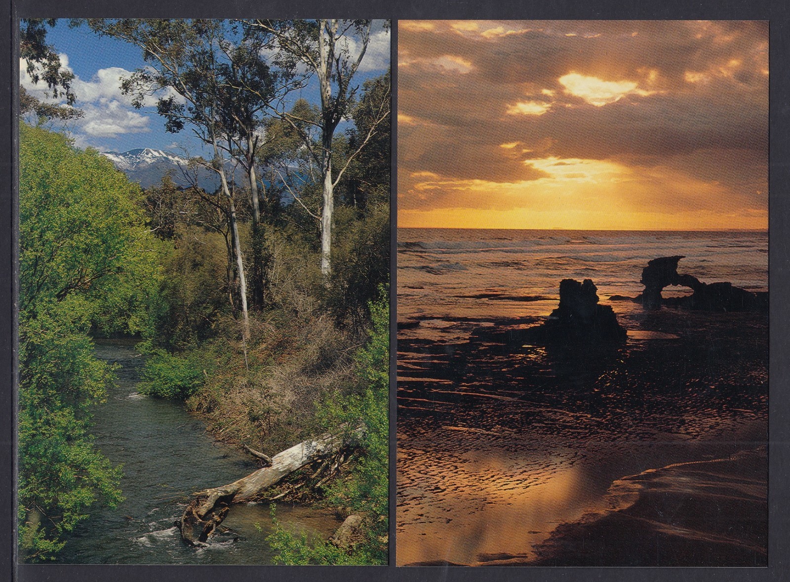 Australia Post Natural Heritage Collection Postcards Series 1V – 6 Cards unused