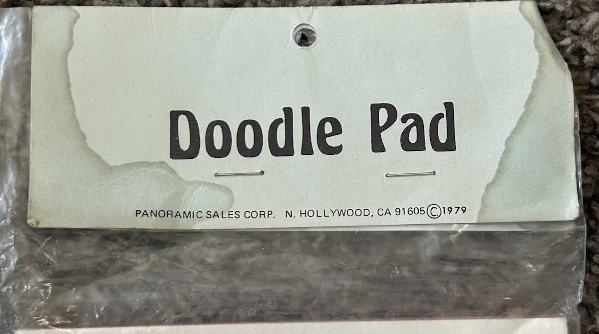 Vintage 1979 Working Girl’s Doodle Pad NOS Office Gag Gift Panoramic Sales Corp