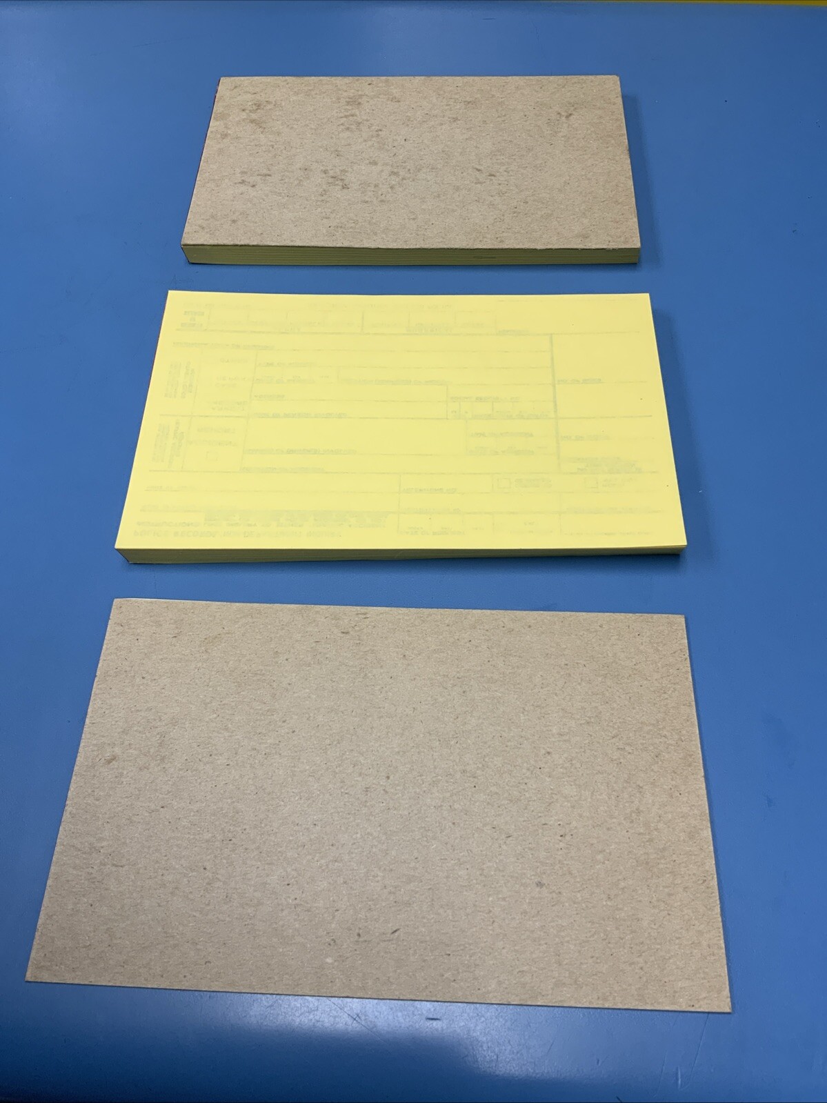 2 Vintage Chicago Police Records / Non Department Inquiry Pads