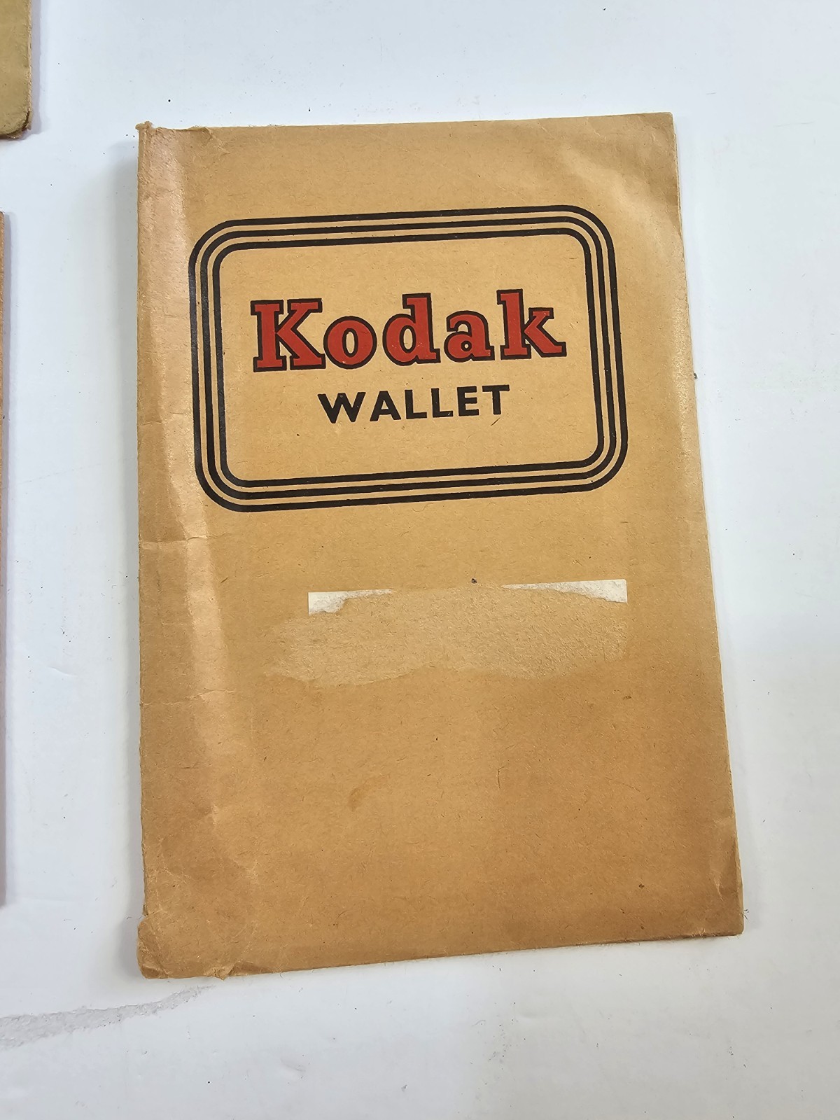 Vintage Kodak Velox Photographic Wallets Envelope Film Print Emphemera 1950s