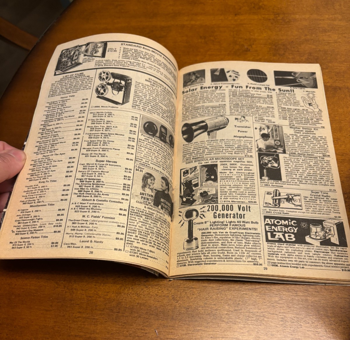 Catalog of Unusual, Useful and Amusing Items Johnson Smith 1978 #781