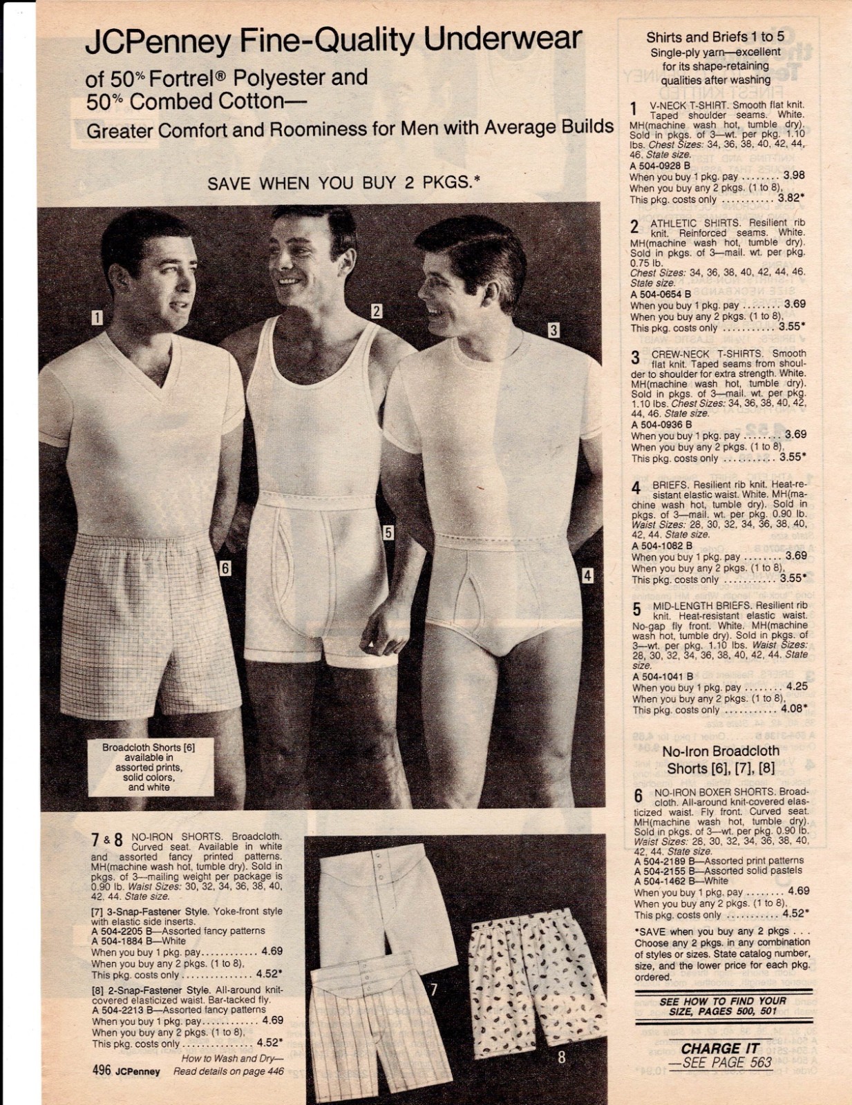 VINTAGE 70’S CATALOG MENS BOYS UNDERWEAR BOXERS BRIEFS PHOTO CLIPPING ADS PRINTS